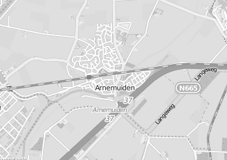 Kaartweergave van Verhuur woonruimte in Arnemuiden