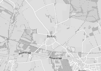 Kaartweergave van Tuin in Balloo
