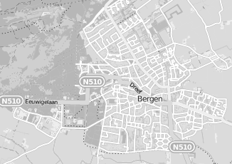 Kaartweergave van Verhuur woonruimte in Bergen noord holland