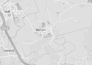 Kaartweergave van Woningbouw in Bierum