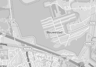 Kaartweergave van Bouwmarkt in Blauwestad