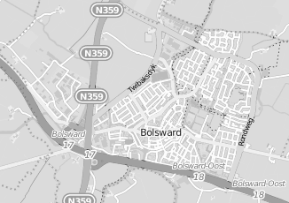 Kaartweergave van Openbaar vervoer in Bolsward