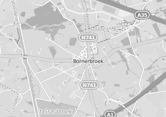 Kaartweergave van Tuinen in Bornerbroek