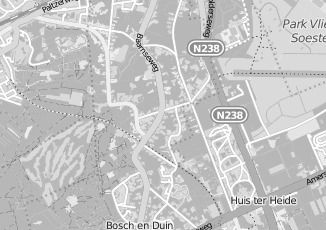Kaartweergave van Hotel in Bosch en duin