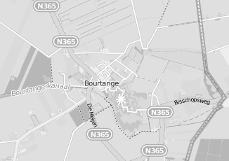 Kaartweergave van B & b in Bourtange