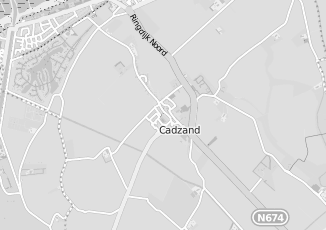 Kaartweergave van Teelt in Cadzand