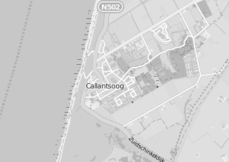 Kaartweergave van Verkoop aan de deur in Callantsoog