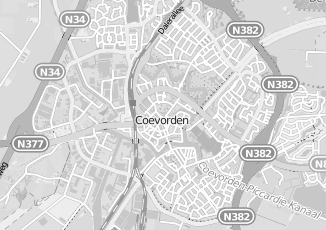 Kaartweergave van Installatie in Coevorden