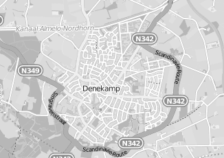 Kaartweergave van Verkoop aan de deur in Denekamp