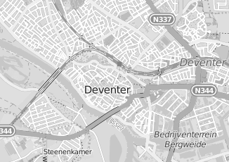 Kaartweergave van Internet in Deventer