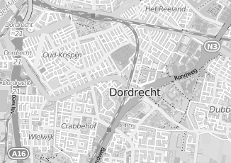 Kaartweergave van Huisarts in Dordrecht