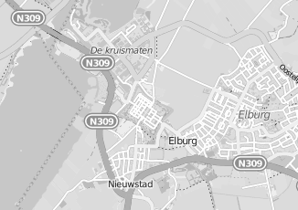 Kaartweergave van Verkoop aan de deur in Elburg