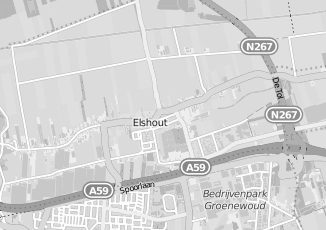 Kaartweergave van Verkoop aan de deur in Elshout