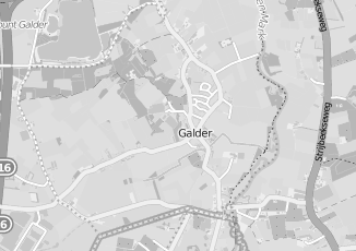 Kaartweergave van Akker in Galder
