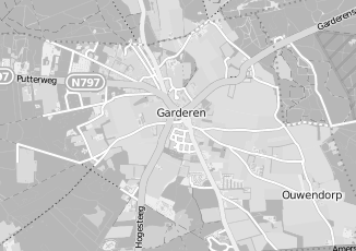 Kaartweergave van Internet in Garderen