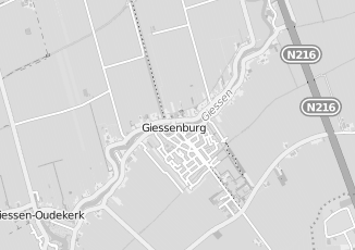 Kaartweergave van Fokken in Giessenburg