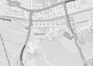 Kaartweergave van Tuin en landschap in Goutum
