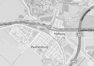 Kaartweergave van Meubelen in Halfweg