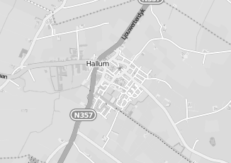 Kaartweergave van Fokken in Hallum