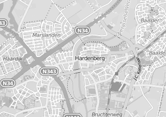 Kaartweergave van Reparatie in Hardenberg