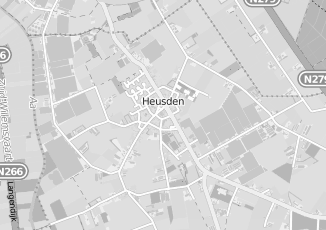 Kaartweergave van Verkoop aan de deur in Heusden gemeente asten noord brabant