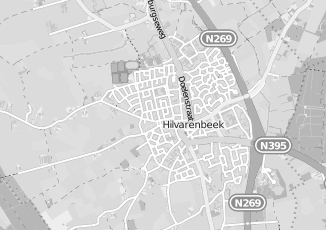 Kaartweergave van Verhuur in Hilvarenbeek