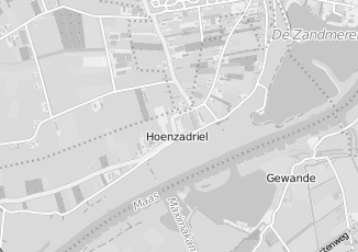 Kaartweergave van Zakelijke dienstverlening in Hoenzadriel