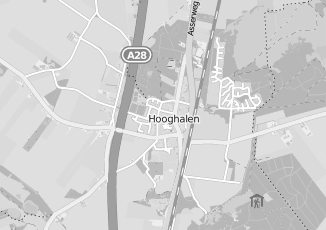 Kaartweergave van Verhuur in Hooghalen