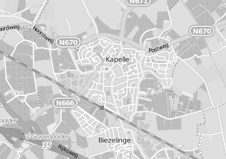 Kaartweergave van Verkoop aan de deur in Kapelle