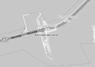 Kaartweergave van Overheid in Kornwerderzand