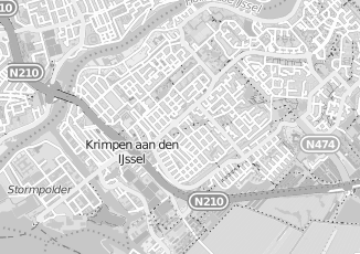 Kaartweergave van J dogterom in Krimpen aan den ijssel