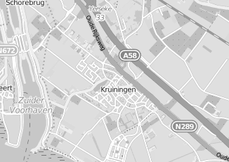 Kaartweergave van Arbeidsbureau in Kruiningen