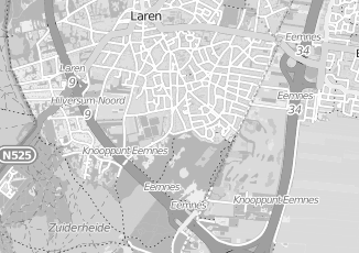 Kaartweergave van Contact in Laren noord holland
