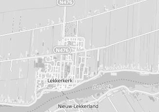 Kaartweergave van Klussenbedrijf in Lekkerkerk