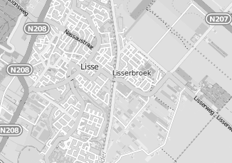 Kaartweergave van Dienstverlening in Lisserbroek