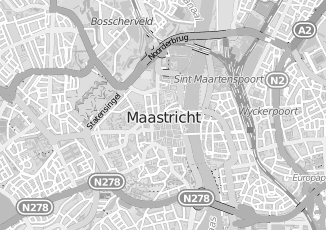 Kaartweergave van D reizen in Maastricht