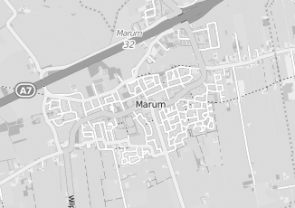 Kaartweergave van Klussenbedrijf in Marum