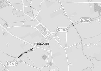 Kaartweergave van Verhuur woonruimte in Nieuwvliet