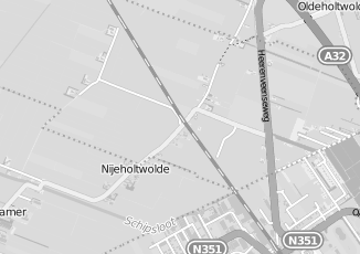 Kaartweergave van Voederbieten in Nijeholtwolde