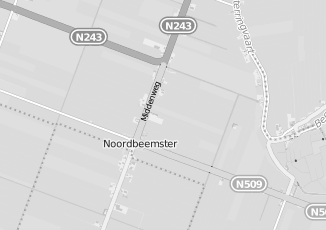 Kaartweergave van Internetdiensten in Noordbeemster