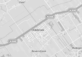 Kaartweergave van De landwinkel vof in Oldebroek