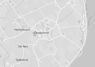 Kaartweergave van Internet in Oosterend noord holland