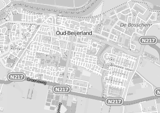 Kaartweergave van Verkoop aan de deur in Oud beijerland