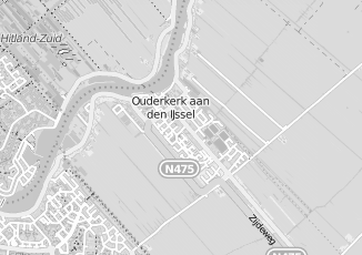 Kaartweergave van Onderdelen in Ouderkerk aan den ijssel