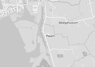Kaartweergave van T piersma in Piaam