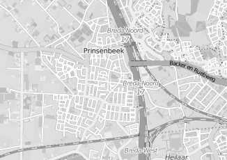 Kaartweergave van Ontwerpen in Prinsenbeek