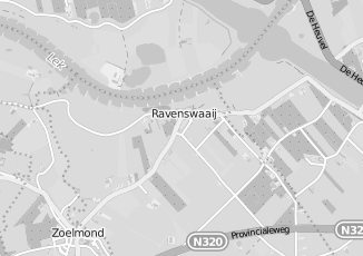 Kaartweergave van B van beem in Ravenswaaij