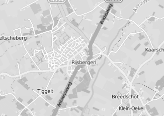 Kaartweergave van Verkoop aan de deur in Rijsbergen