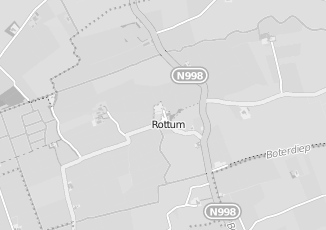 Kaartweergave van Land en tuinbouw in Rottum groningen