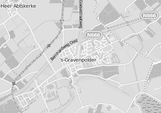 Kaartweergave van Granen in S gravenpolder